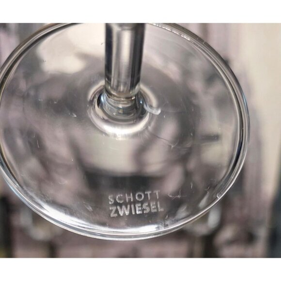 4 Schott Zwiesel Crystal Champagne Flutes 9.5" Tall - Picture 8 of 8